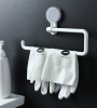 Kitchen Paper Towel Rack Wall-mounted Paper Rack Hanging Shelf Cling Film Bag Storage Rag Rack Roll Paper Rack Without Punching