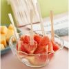 80pcs Disposable Fruit Fork Set; Appetizer Fruit Food Picks; Cake Dessert Snack Mini Forks; Party Supplies